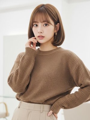 垢抜けボブで大人可愛く【JR亀有駅】