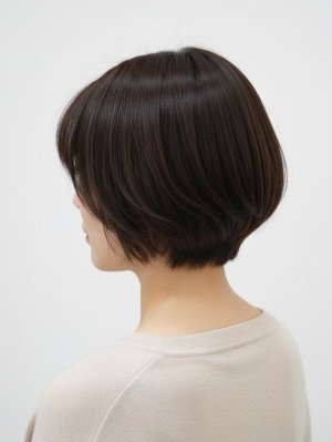 丸みショートで大人可愛く【亀有駅】